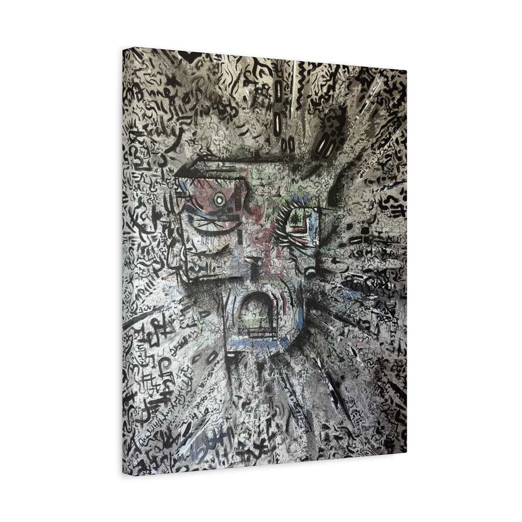 "Glyphcurrent" Print on 1.25in. Canvas (8x10, 16x20, 20x24, 24x30, 30x40)