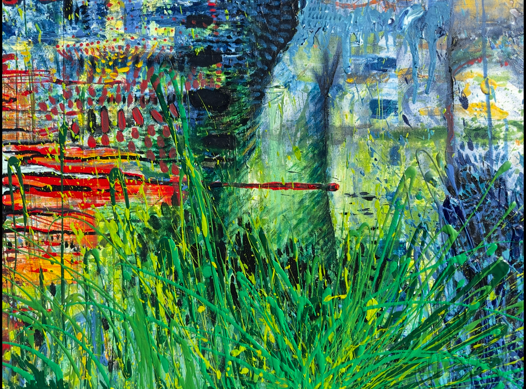 The Stoned Ape Theory - 36 x 48 - SOLD