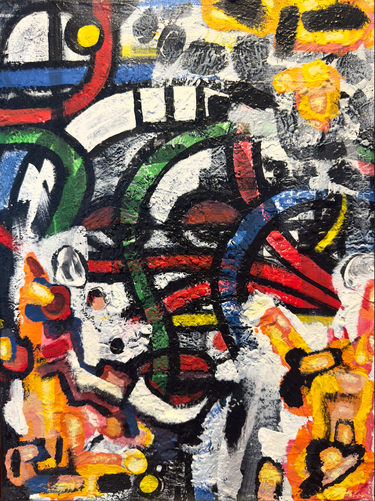 Expressions I - 12 x 16 Acrylic on Canvas