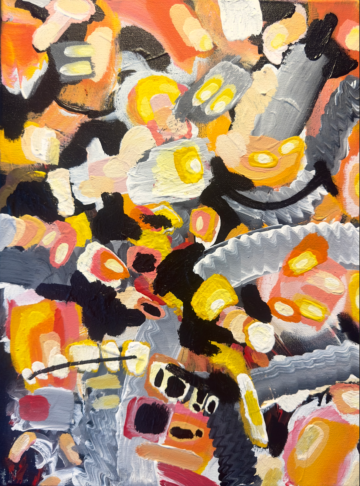 Expressions III - 12 x16 Acrylic on Canvas