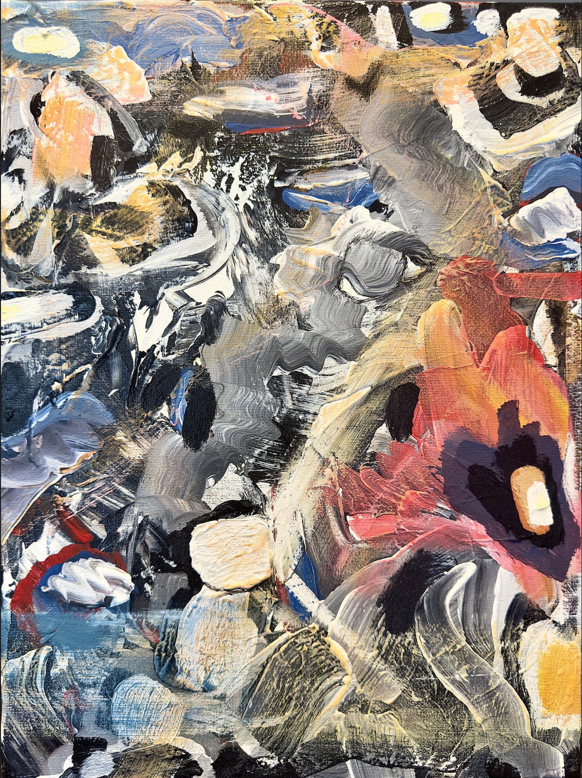 Expressions IV - 12 x 16 Acrylic on Canvas